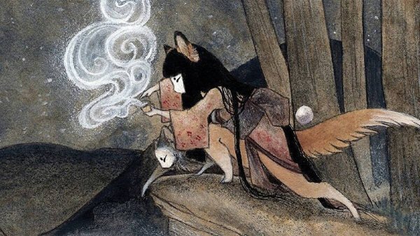 Тэнгу японская мифология картина