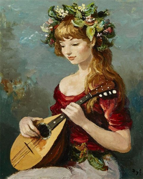 Лютня мандолина домра