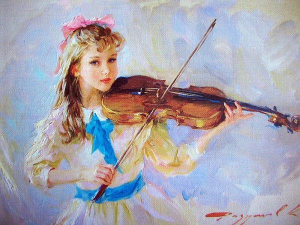 Константин Разумов девочка и скрипка