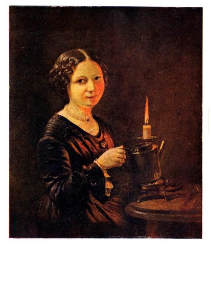 Василий Андреевич Тропинин Золотошвейка