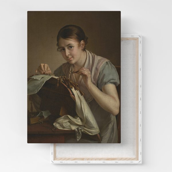 Тропинин девушка со свечой