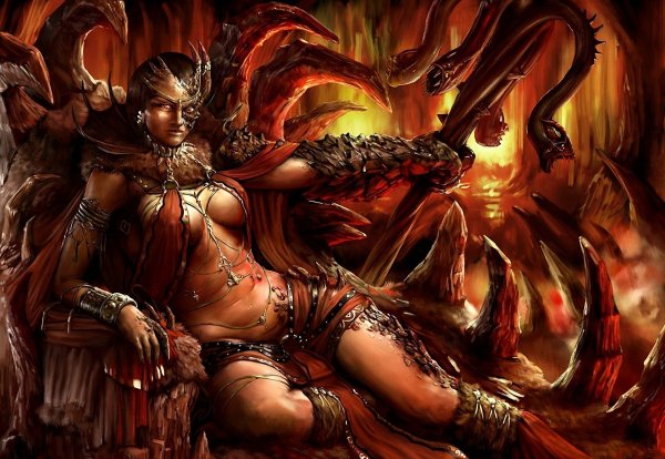 Две девушки арт