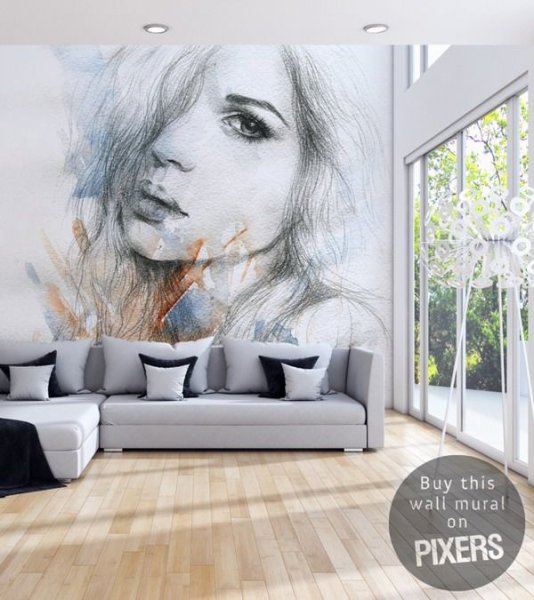 Настенный декор для салона красоты