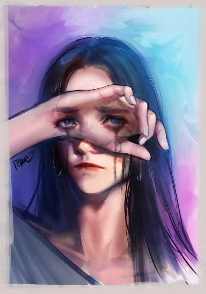 Необычные арты девушек