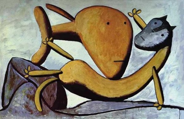 Анри Лебаск картина на пляже