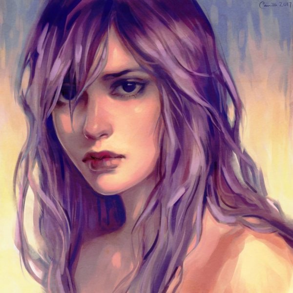 Девушка арт