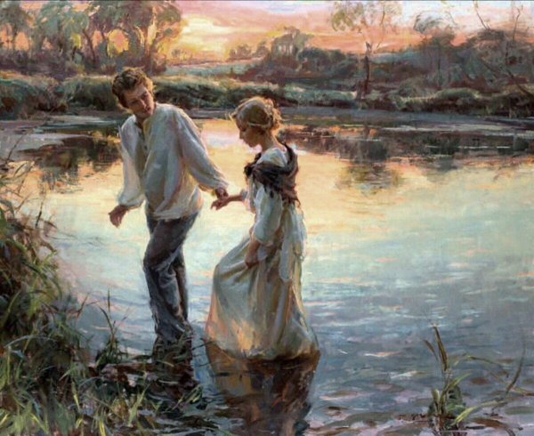 Даниэль Риджуэй Найт рыбачка