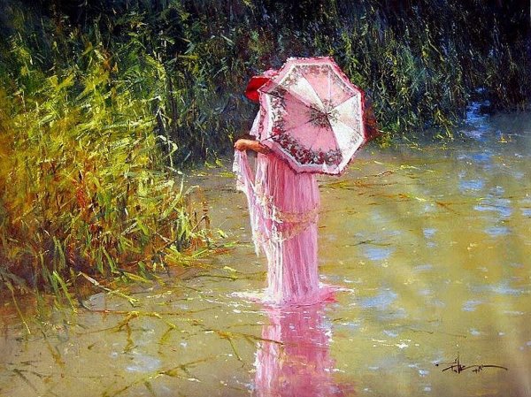 Роберт Хэган художник море