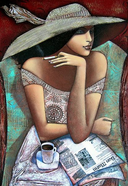 Греческая художница Ира Тсантекиду