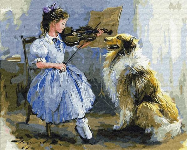 Балерина живопись Konstantin Razumov