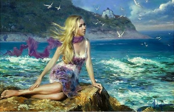 Сергей Дорофеев картины море