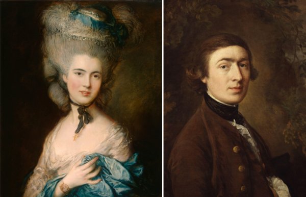 Дама в голубом Гейнсборо Эрмитаж