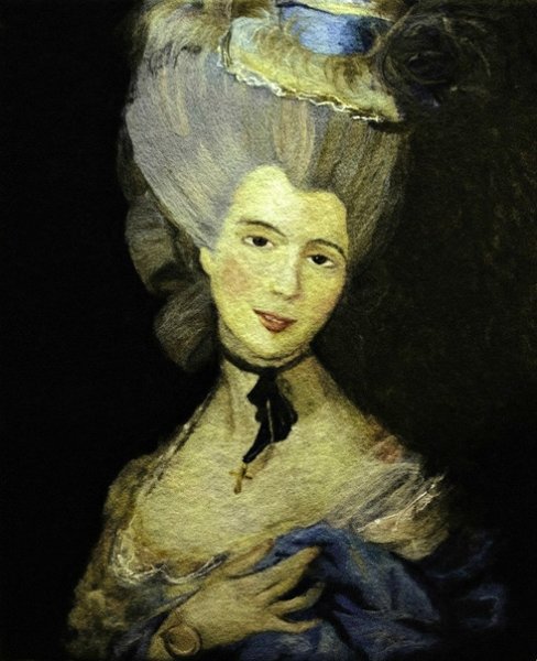 Томас Гейнсборо портрет Сары