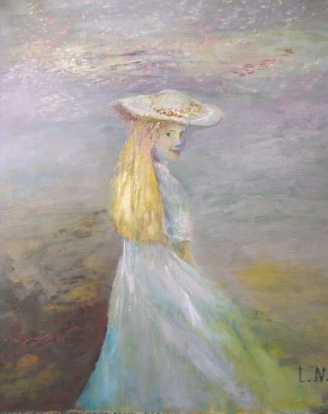 Клод Дебюсси девушка с волосами цвета льна