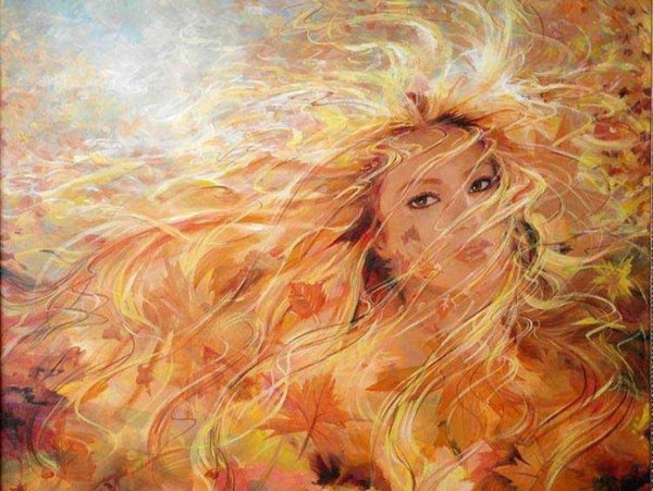 Дебюсси девушка с волосами