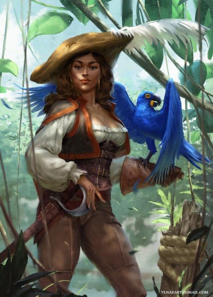 Альвильда Королева пиратов арт