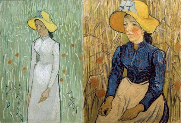 Винсент Ван Гог girl in White