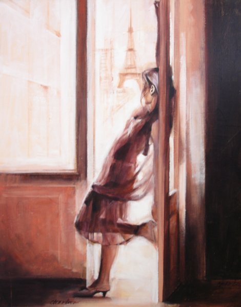 Девушка на балконе