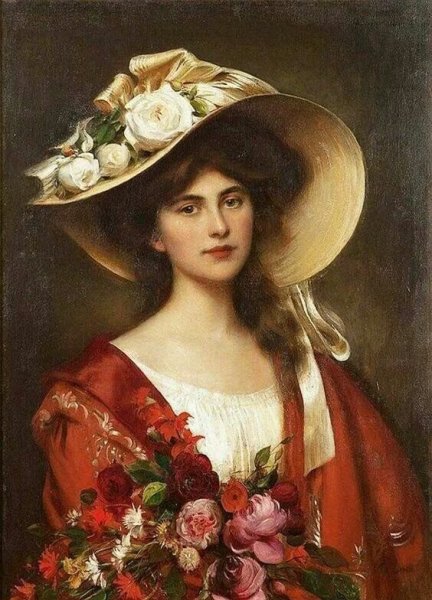 Французский художник Эмиль Вернон ( Emile Vernon 1872 — 1919),