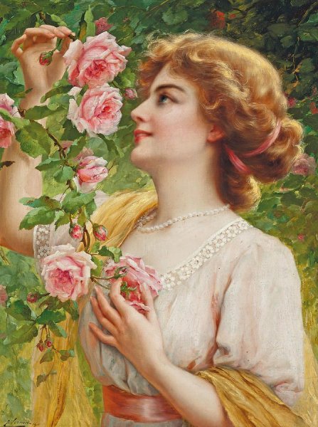 Французский художник Эмиль Вернон ( Emile Vernon 1872 — 1919),