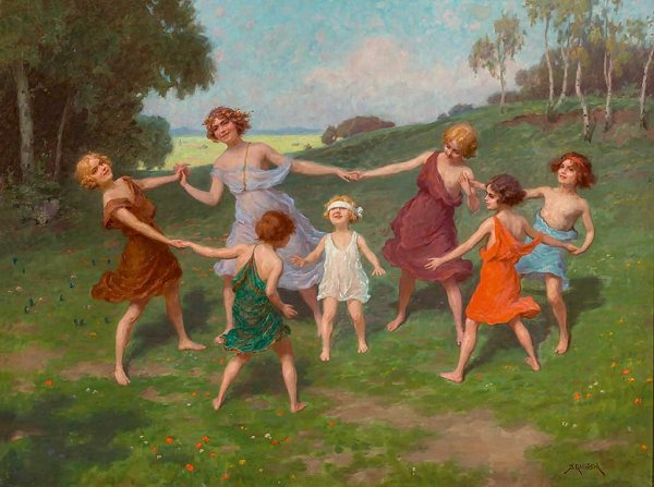 Художник glücklich Simon картины