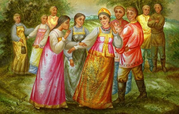 Федоскино хоровод народный