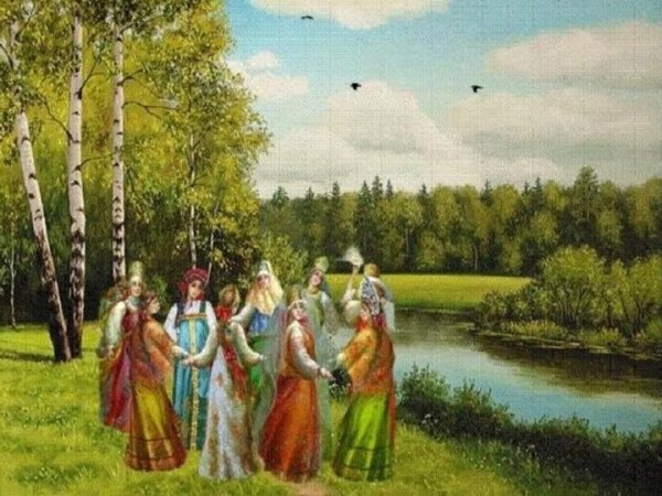 Семик и Троица. Картины