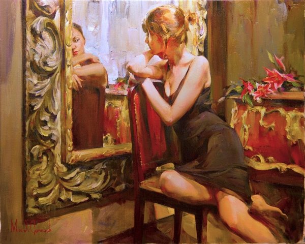 Художник Инесса Гармаш- мужчина и дама