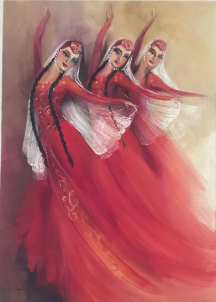 Горянка с ребенком