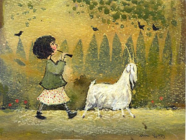 Художник Эмзар Хабулиани