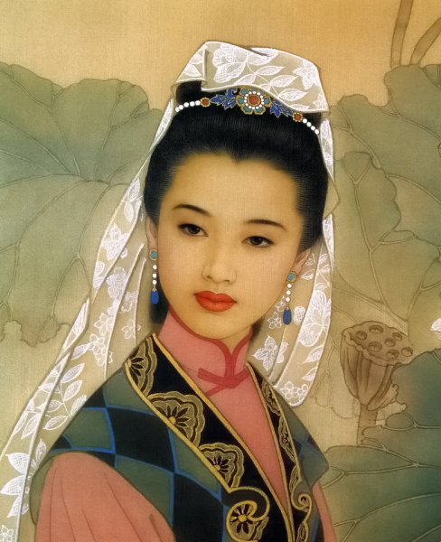 Профиль японской девушки