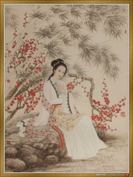 Китайская художница Ji Shuwen