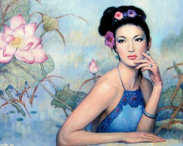 Портретная живопись - «Жэнь у Хуа»
