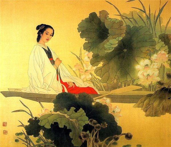 Китайская живопись Ханьфу