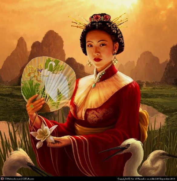 Художники Wang Meifang, Zhao Guojing