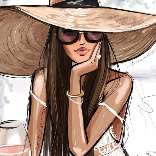 Нарисовать девушку