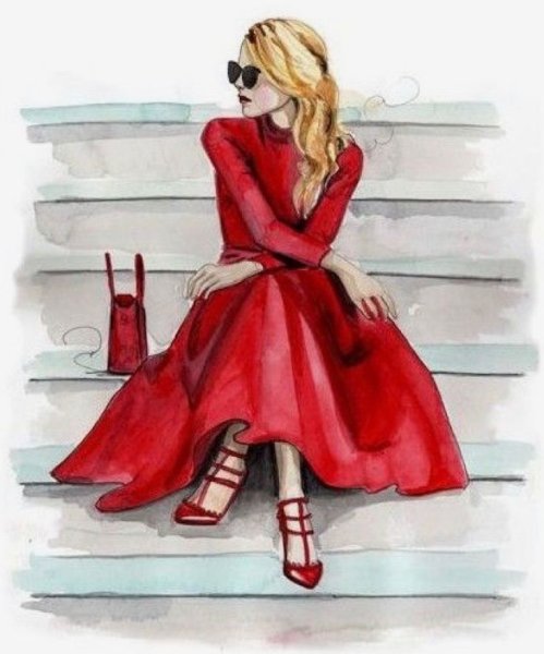 Модные иллюстрации