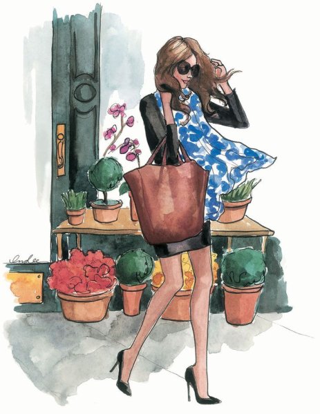 Inslee Haynes фэшн иллюстратор