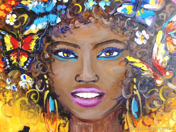 Портрет в этническом стиле