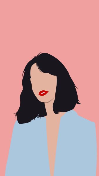 Минималистический портрет