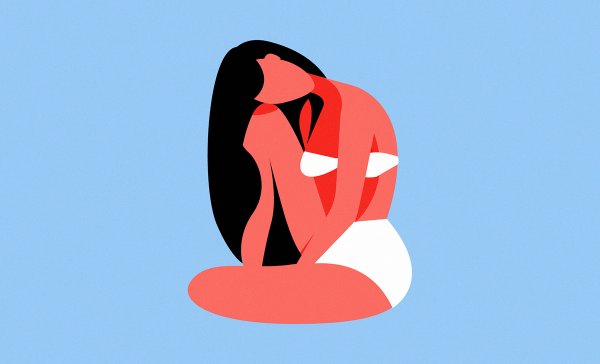 Минимализм в живописи женщина