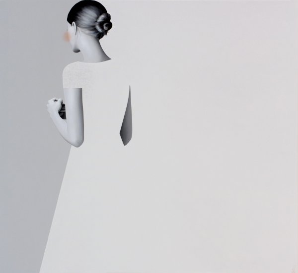 Минимализм в живописи женщина