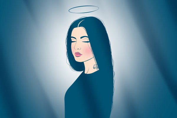 Девушка Минимализм