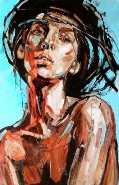 Портрет в абстрактном стиле