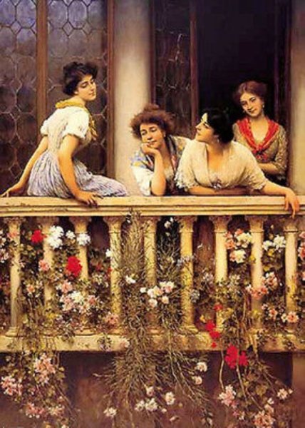 Итальянский художник Эжен де Блаас (1843-1932)