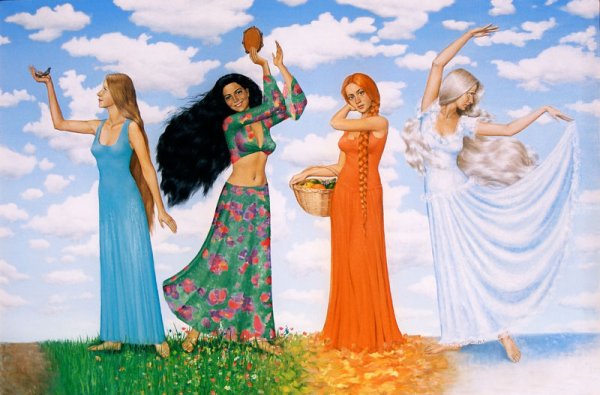 Четыре девицы