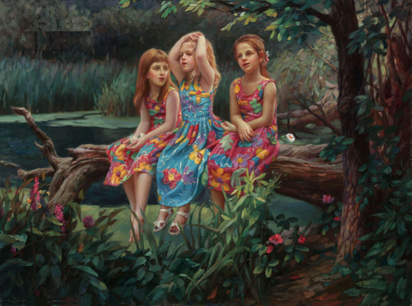 Четыре подруги в живописи