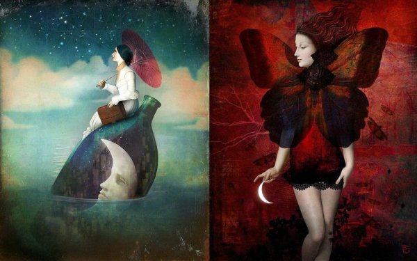 Кристиан Шлое бабочки