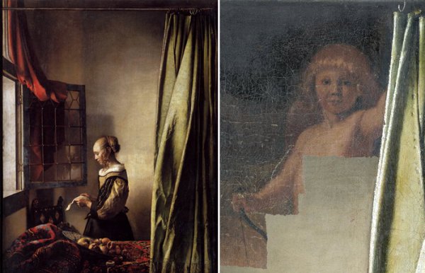 Художник Ян Вермеер у открытого окна