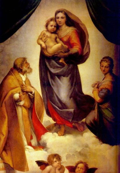 Рафаэль Санти дама с единорогом